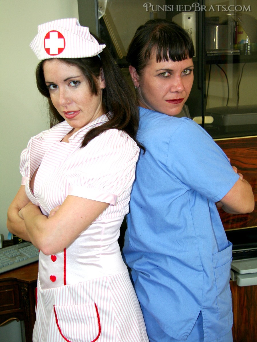 Bad Nurse Spanking - The bad nurse was spanked otk | Spanking TGP