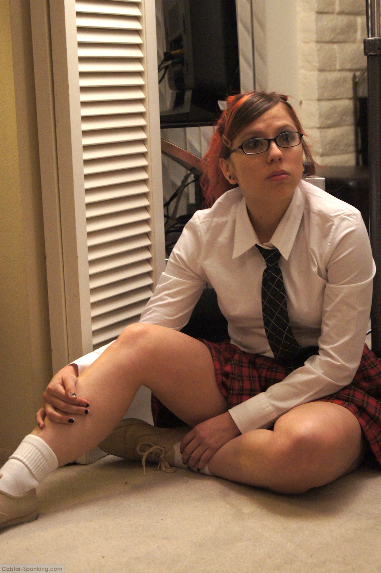 1222px x 1837px - Spanked on her thighs | Caning
