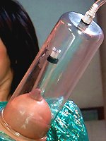 Breanne Benson strapped down aboard a sci-fi ship - machine fucked, her tits sucked into cups, her pussy spread for mechanical, human alien prodding.