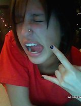 Picture gallery of sexy Giselle being emo