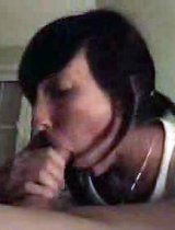 Teen emo babe sucks cock and gets fucked